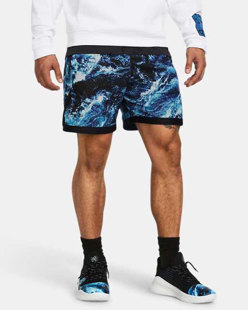 Men's Curry x Bruce Lee  'Be Water' Mesh Shorts